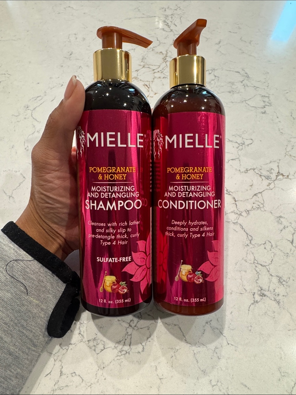 Pomegranate & Honey Moisturizing Shampoo and Conditioner